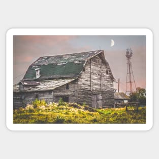 Vintage Alberta Barn Sticker